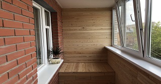 Отделка, остекление, утепление балконов в Улан-Удэ от 205 руб. м/2.