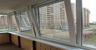 Остекление балкона Улан-Удэ цена от 9714 руб. м/п. за 50 часов