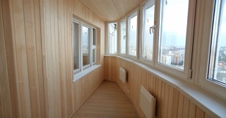 Отделка, остекление, утепление балконов в Улан-Удэ от 205 руб. м/2.